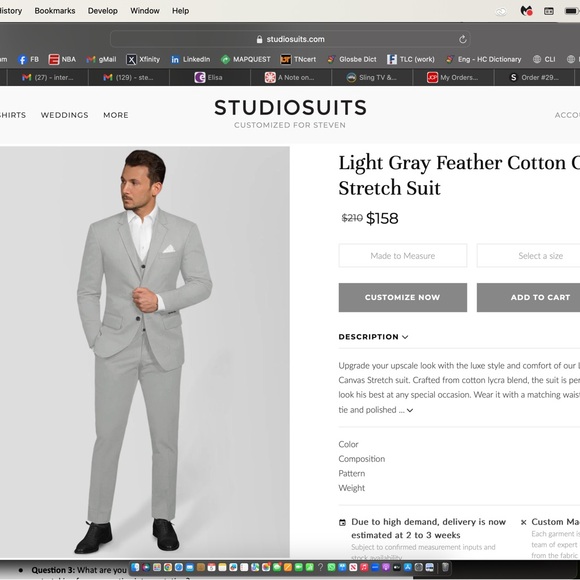 62 Reg Jacket
W52 L30 Pants - Picture 5 of 5